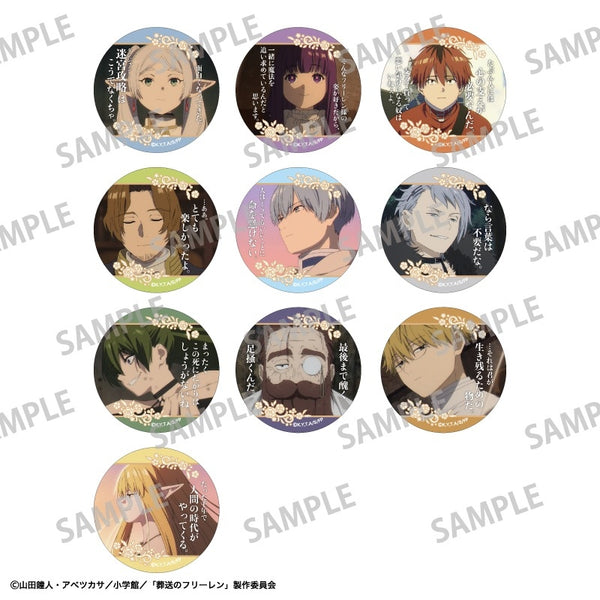 (1BOX=10)(Goods - Badge) Frieren: Beyond Journey's End Trading Famous Quotes Button Badge VOL. 2