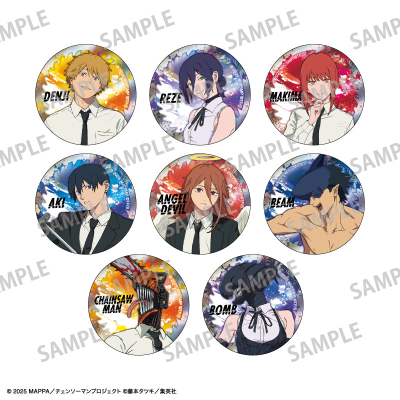 (1BOX=8)(Goods - Badge) Chainsaw Man The Movie: Reze Arc Trading Metallic Button Badge Reze Arc