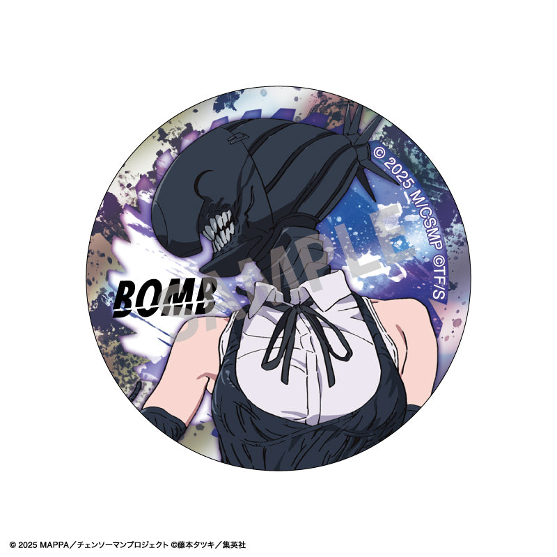 (1BOX=8)(Goods - Badge) Chainsaw Man The Movie: Reze Arc Trading Metallic Button Badge Reze Arc