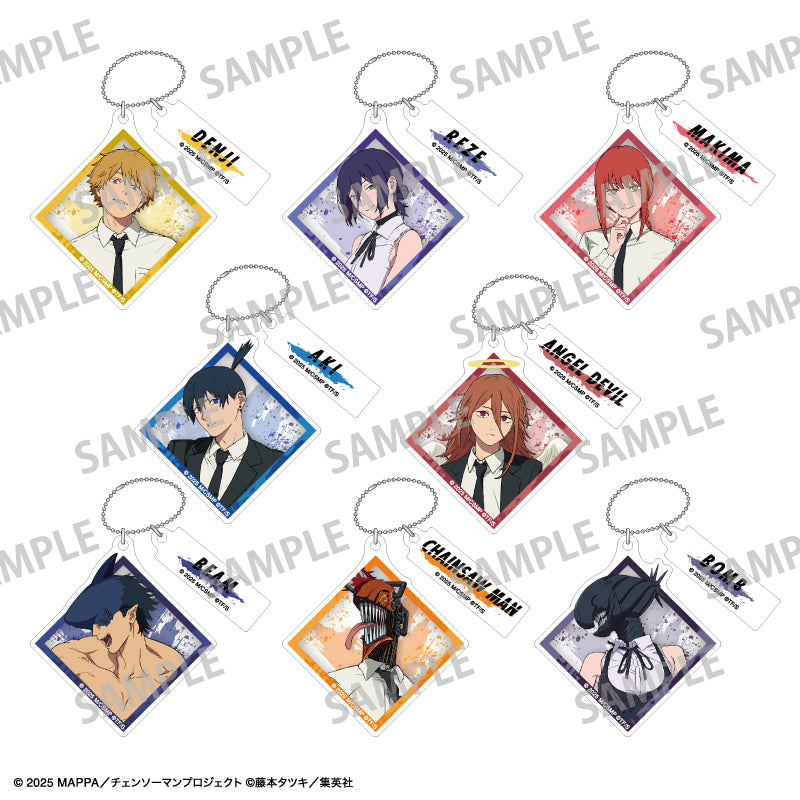 (1BOX=8)(Goods - Keychain) Chainsaw Man The Movie: Reze Arc Trading Double Parts Keychain Reze Arc