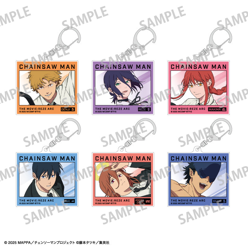 (1BOX=6)(Goods - Keychain) Chainsaw Man The Movie: Reze Arc Trading Acrylic Keychain Floating