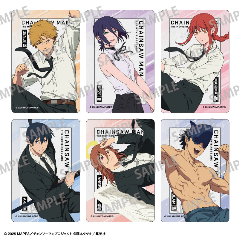 (1BOX=6)(Goods - Magnet) Chainsaw Man The Movie: Reze Arc Trading Magnet Sheet Floating