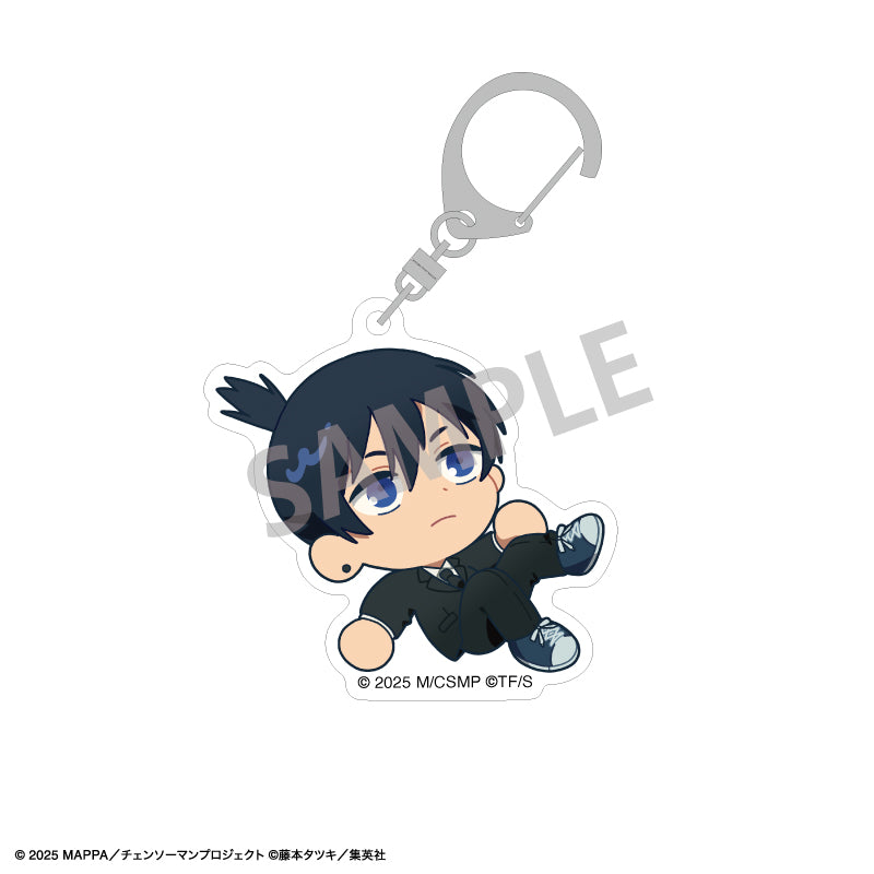 (1BOX=7)(Goods - Keychain) Chainsaw Man The Movie: Reze Arc Trading Acrylic Keychain Okkochi