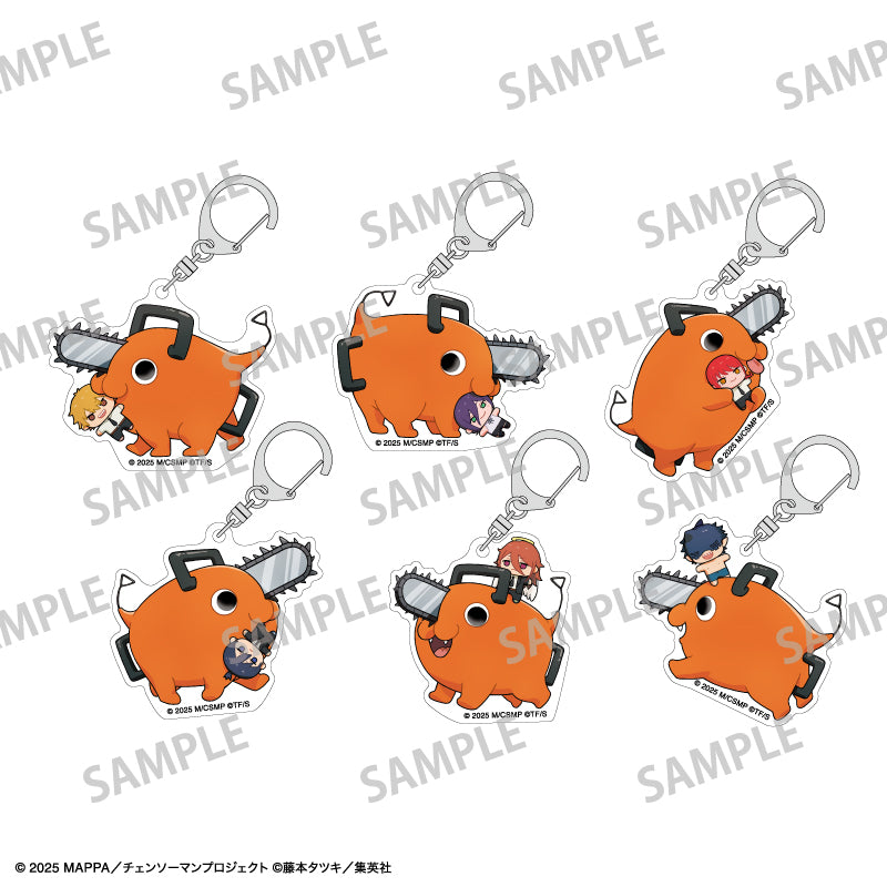 (1BOX=6)(Goods - Keychain) Chainsaw Man The Movie: Reze Arc Trading Acrylic Keychain Mottekuteku