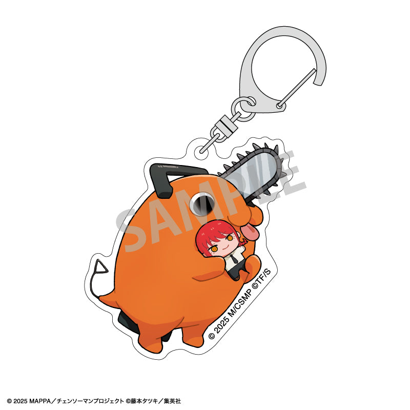 (1BOX=6)(Goods - Keychain) Chainsaw Man The Movie: Reze Arc Trading Acrylic Keychain Mottekuteku
