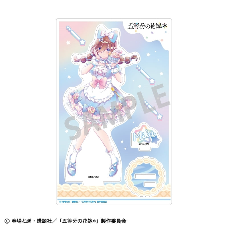 (Goods - Acrylic Stand) The Quintessential Quintuplets* Acrylic Stand Miku Nakano Ice Cream Parlor/KAMIANI TOUCH