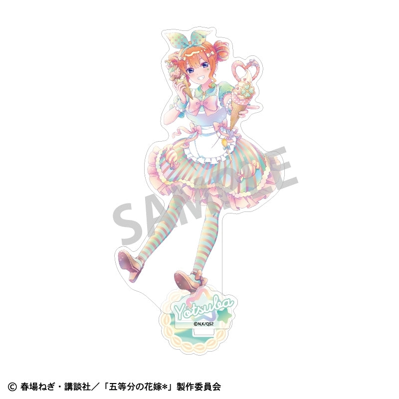 (Goods - Acrylic Stand) The Quintessential Quintuplets* Acrylic Stand Yotsuba Nakano Ice Cream Parlor/KAMIANI TOUCH