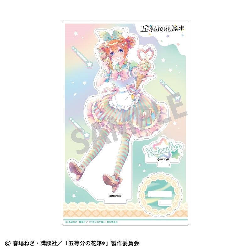 (Goods - Acrylic Stand) The Quintessential Quintuplets* Acrylic Stand Yotsuba Nakano Ice Cream Parlor/KAMIANI TOUCH
