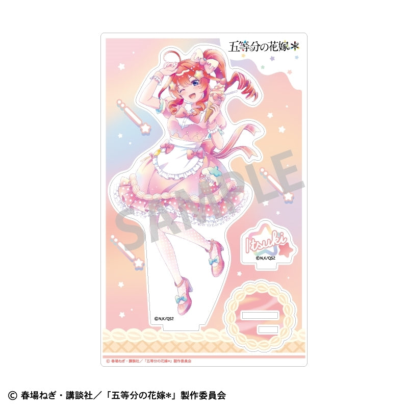 (Goods - Acrylic Stand) The Quintessential Quintuplets* Acrylic Stand Itsuki Nakano Ice Cream Parlor/KAMIANI TOUCH