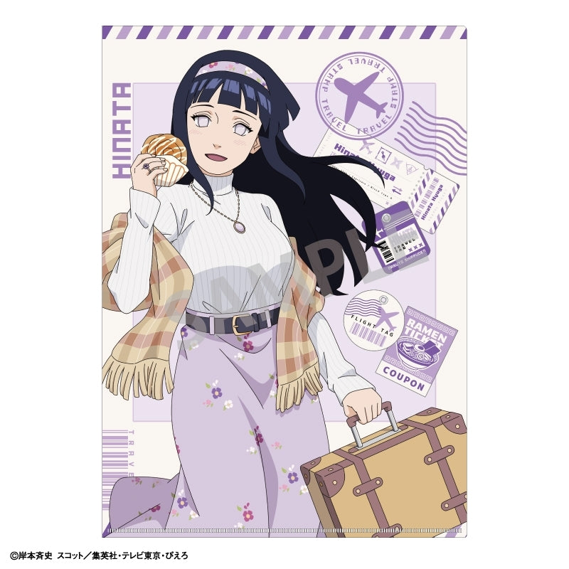 (Goods - Clear File) NARUTO Shippuden A4 Single Clear File Hinata Hyuga/Fun Trip