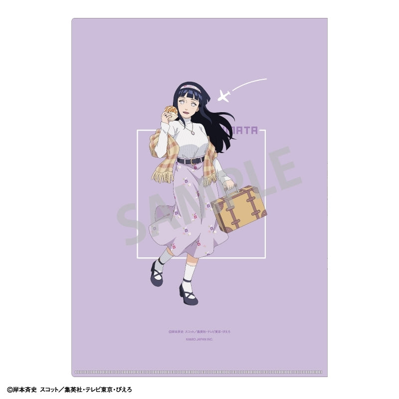 (Goods - Clear File) NARUTO Shippuden A4 Single Clear File Hinata Hyuga/Fun Trip