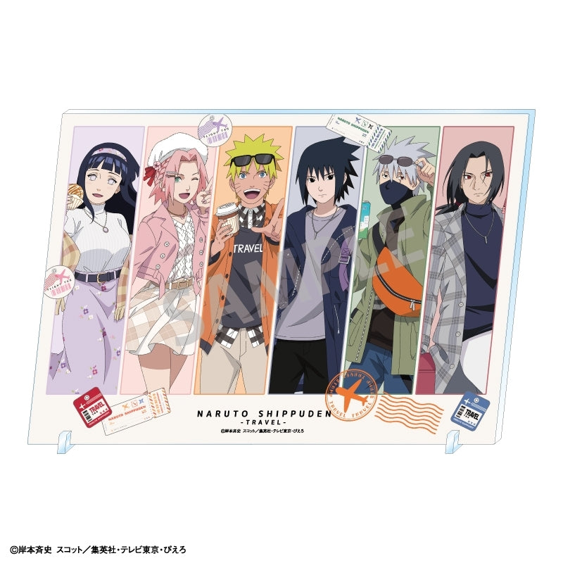 (Goods - Ornament) NARUTO Shippuden A4 Acrylic Panel /Fun Trip