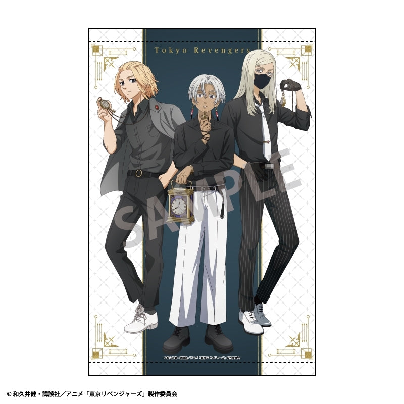 (Goods - Tapestry) Tokyo Revengers B2 Tapestry B Monochrome x Pocket Watch Outfit