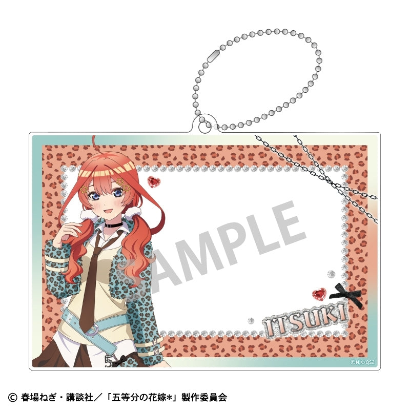 (Goods - Keychain) The Quintessential Quintuplets* Photo Frame Keychain Itsuki Nakano/Mint Chocolate GAL