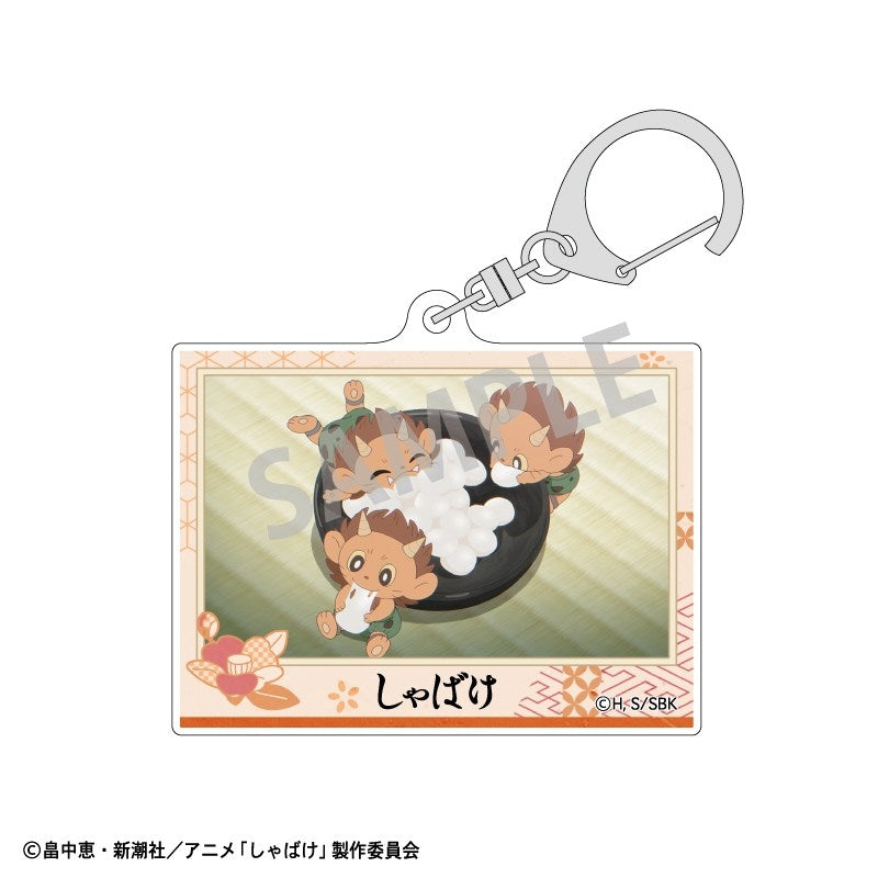 (1BOX=10)(Goods - Keychain) Shabake Trading Acrylic Keychain Stills