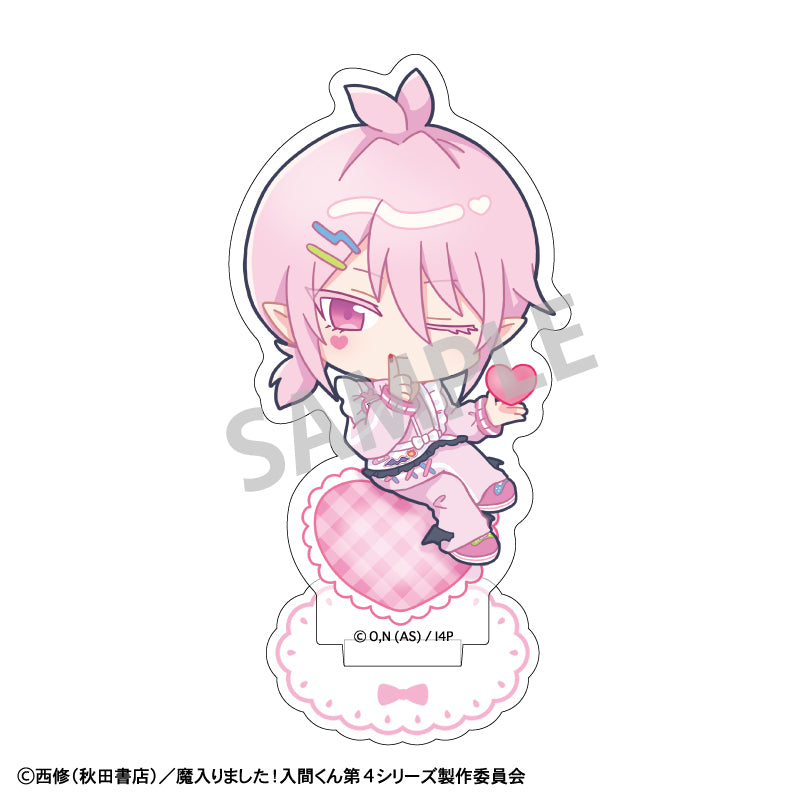 (Goods - Acrylic Stand) Welcome to Demon School! Iruma-kun Mini Acrylic Stand Alice Asmodeus / Jersey Maid Exclusive Art