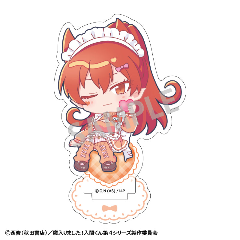 (Goods - Acrylic Stand) Welcome to Demon School! Iruma-kun Mini Acrylic Stand Ameri Azazel / Jersey Maid Exclusive Art
