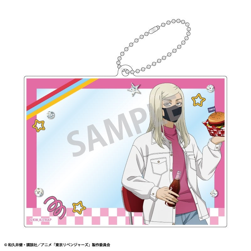 (Goods - Keychain) Tokyo Revengers Photo Frame Keychain Haruchiyo Sanzu/Welcome diner