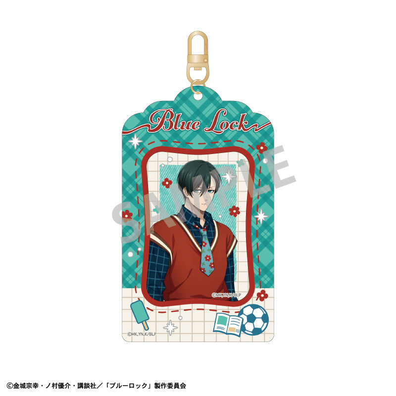(Goods - Card Case) Blue Lock Soft Card Case Rin Itoshi / Country Fashion