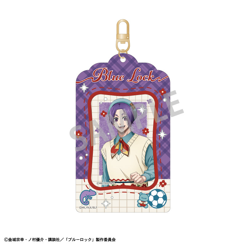(Goods - Card Case) Blue Lock Soft Card Case Reo Mikage / Country Fashion