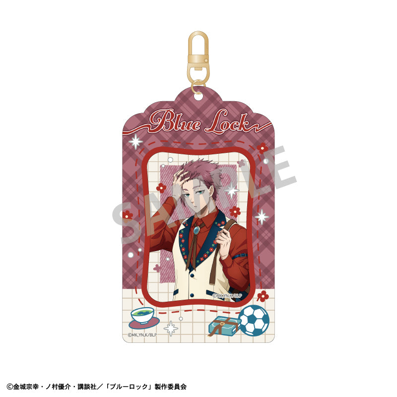 (Goods - Card Case) Blue Lock Soft Card Case Sae Itoshi / Country Fashion