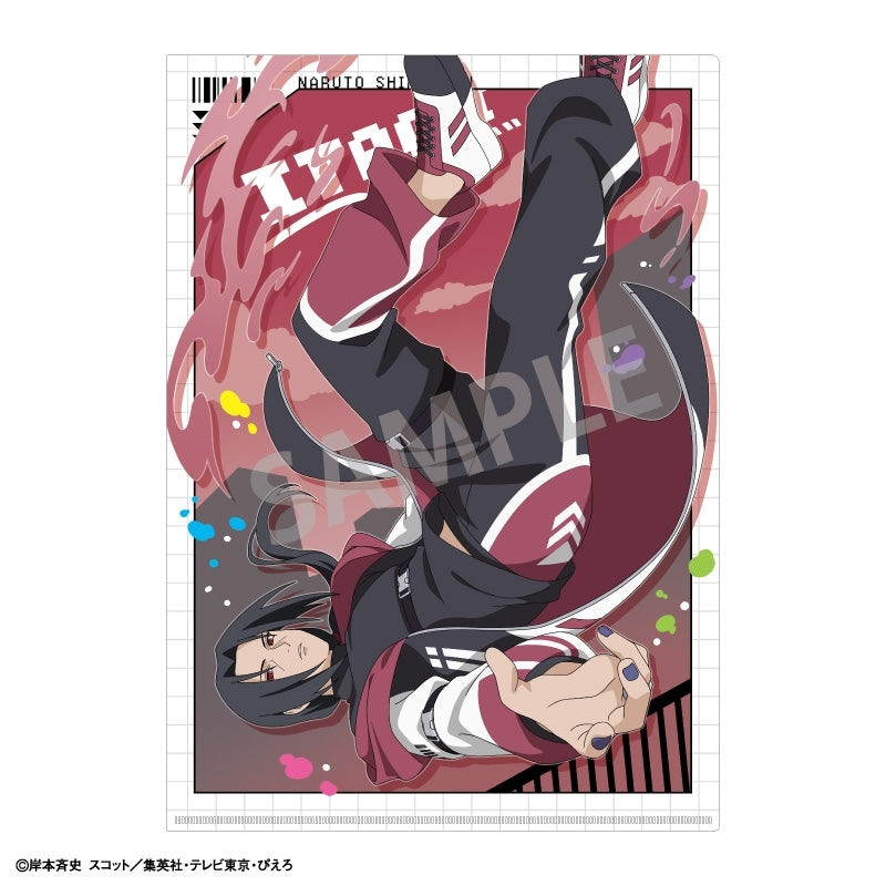 (Goods - Clear File) NARUTO Shippuden A4 Single Clear File Itachi Uchiha/Parkour