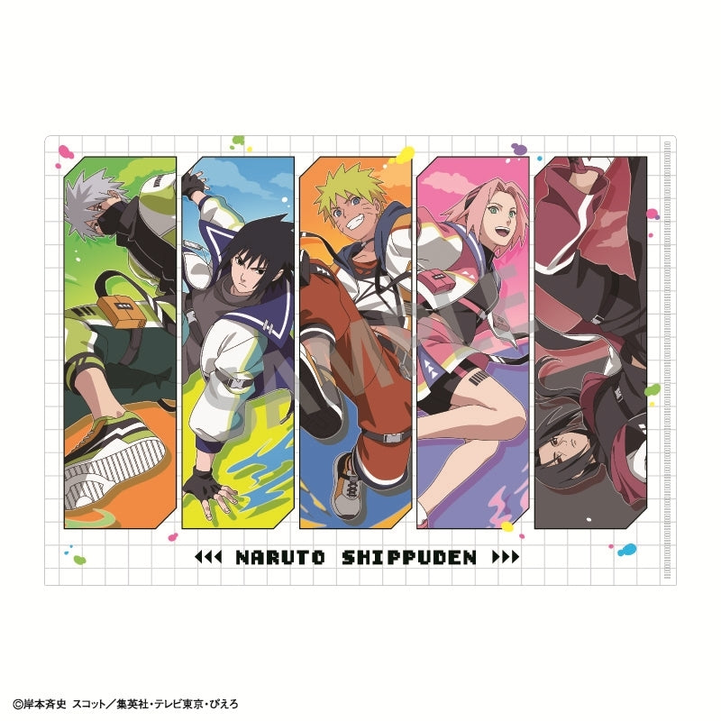 (Goods - Clear File) NARUTO Shippuden A4 Single Clear File Ensemble/Parkour