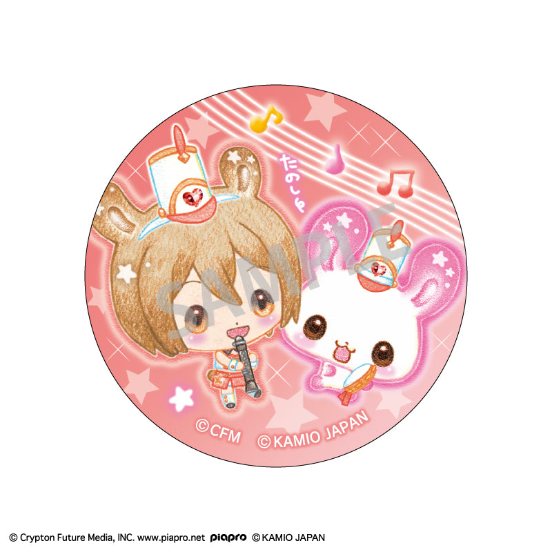 (1BOX=6)(Goods - Badge) Hatsune Miku x Happy March Trading Button Badge