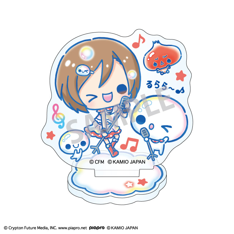 (Goods - Acrylic Stand) Hatsune Miku x Pukupuku Awawa-chan Mini Acrylic Stand MEIKO