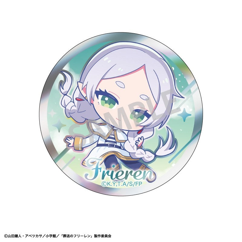 (Goods - Badge) Frieren: Beyond Journey's End Trading Iridescent Button Badge/Okkochi 2