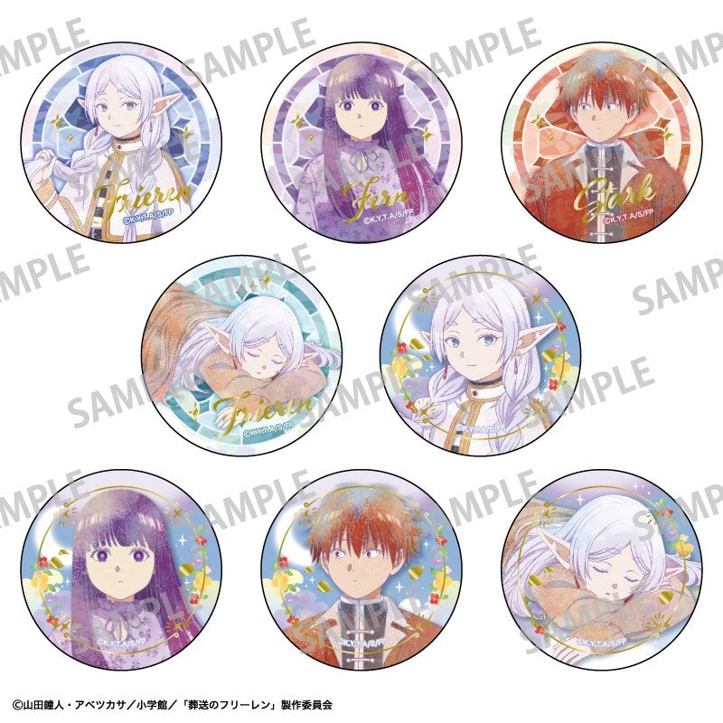 (Goods - Badge) Frieren: Beyond Journey's End Trading Foil-stamped Button Badge/Kamiani TOUCH2