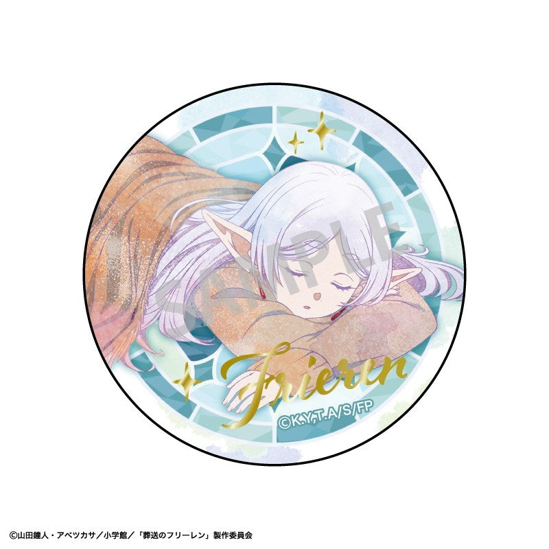 (Goods - Badge) Frieren: Beyond Journey's End Trading Foil-stamped Button Badge/Kamiani TOUCH2