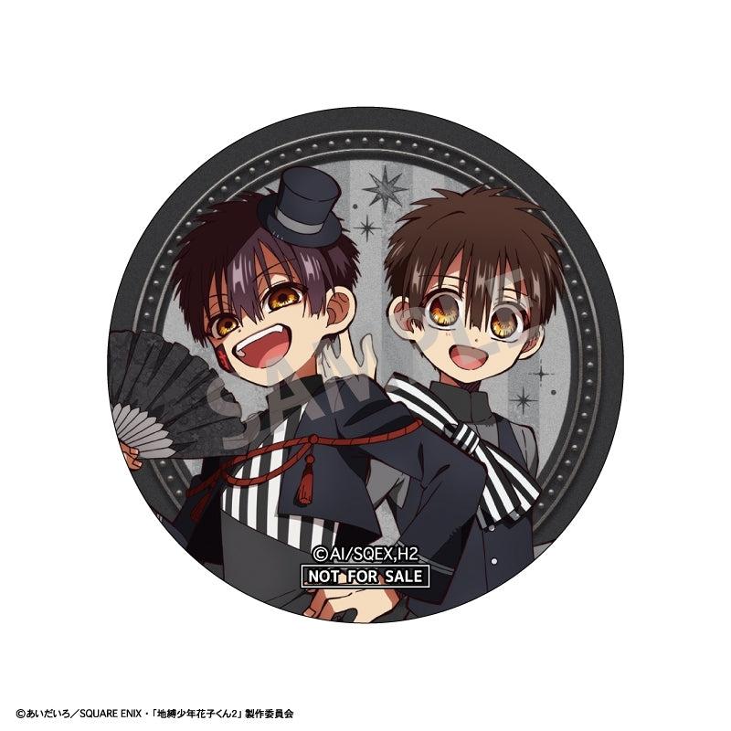 (1BOX=6)(Goods - Badge) TV Anime Toilet-Bound Hanako-kun 2 Trading Glitter Button Badge/Gothic Style {animate Bonus: Badge} (animate Advance Sales)