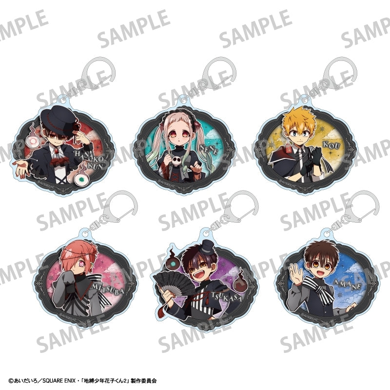 (1BOX=6)(Goods - Keychain) TV Anime Toilet-Bound Hanako-kun 2 Trading Acrylic Keychain/Gothic Style {animate Bonus: Badge} (animate Advance Sales)