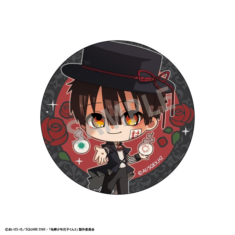 (1BOX=6)(Goods - Badge) TV Anime Toilet-Bound Hanako-kun 2 Trading Button Badge/Gothic Style Exclusive Art (animate Advance Sales)