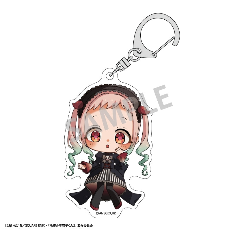 (1BOX=6)(Goods - Keychain) TV Anime Toilet-Bound Hanako-kun 2 Trading Acrylic Keychain/Gothic Style Exclusive Art (animate Advance Sales)