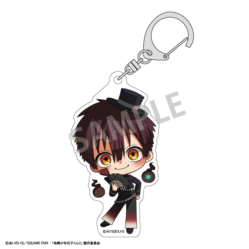 (1BOX=6)(Goods - Keychain) TV Anime Toilet-Bound Hanako-kun 2 Trading Acrylic Keychain/Gothic Style Exclusive Art (animate Advance Sales)