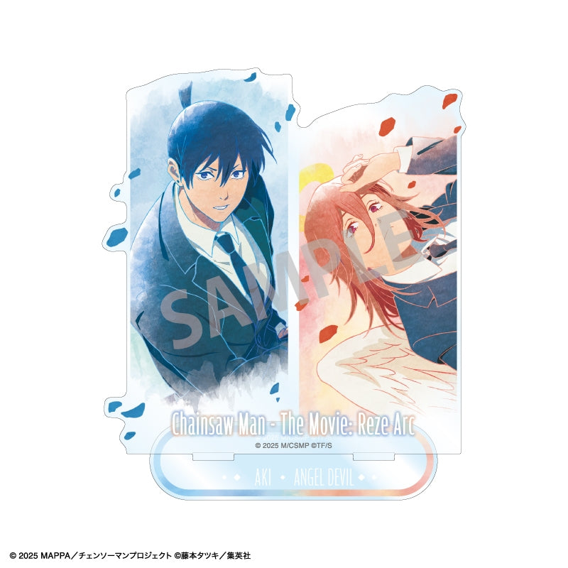 (Goods - Acrylic Stand) Chainsaw Man – The Movie: Reze Arc Pair Acrylic Stand Aki Hayakawa & Angel Devil/Floating/KAMIANI TOUCH