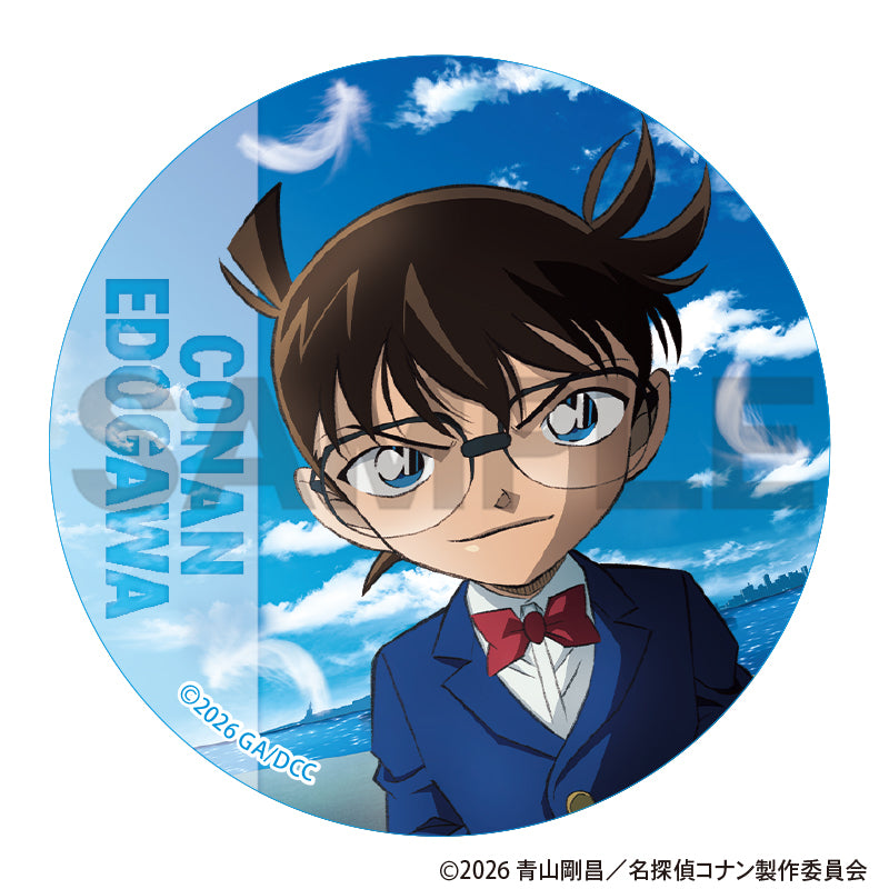 (1BOX=9)(Goods - Badge) Detective Conan Trading Button Badge The Movie 2026