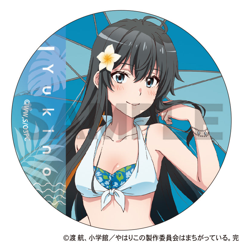 (1BOX=9)(Goods - Badge) My Teen Romantic Comedy SNAFU Trading Button Badge (Swimsuit Parasol)