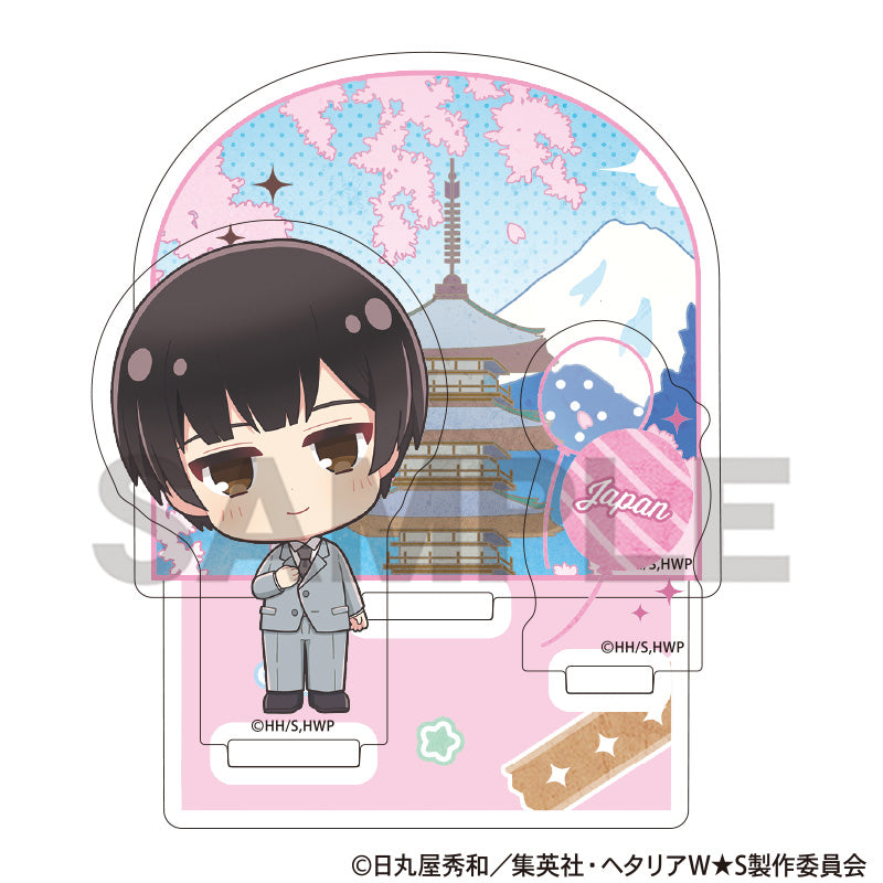 (Goods - Acrylic Stand) Hetalia World★Stars Diorama Acrylic Stand Japan (Chimaniwa)