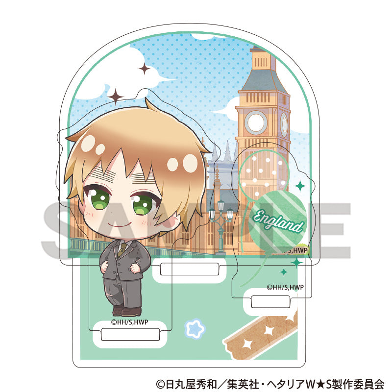 (Goods - Acrylic Stand) Hetalia World★Stars Diorama Acrylic Stand England (Chimaniwa)