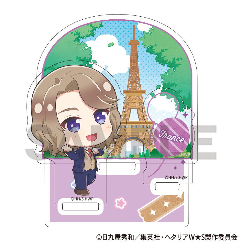 (Goods - Acrylic Stand) Hetalia World★Stars Diorama Acrylic Stand France (Chimaniwa)