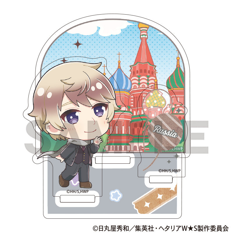 (Goods - Acrylic Stand) Hetalia World★Stars Diorama Acrylic Stand Russia (Chimaniwa)