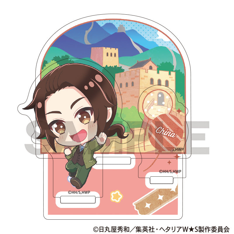 (Goods - Acrylic Stand) Hetalia World★Stars Diorama Acrylic Stand China (Chimaniwa)
