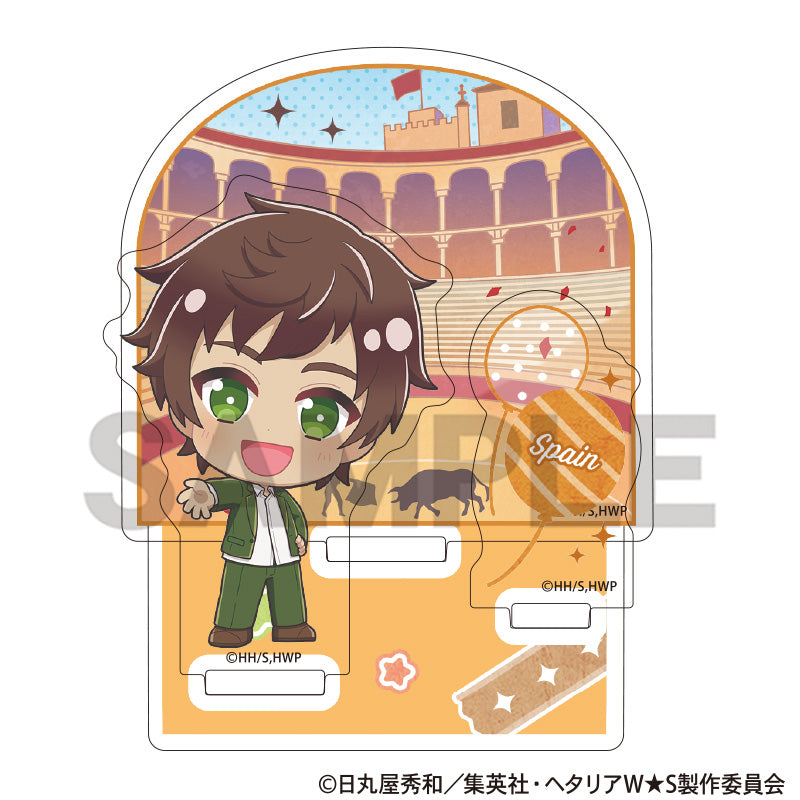 (Goods - Acrylic Stand) Hetalia World★Stars Diorama Acrylic Stand Spain (Chimaniwa)