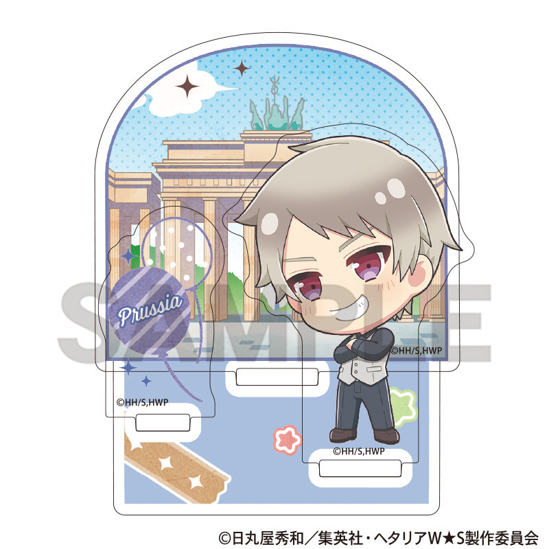 (Goods - Acrylic Stand) Hetalia World★Stars Diorama Acrylic Stand Prussia (Chimaniwa)