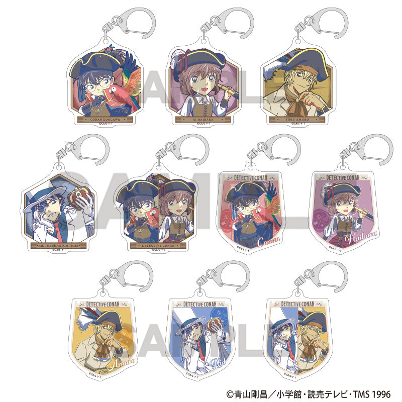 (1BOX=10)(Goods - Keychain) Detective Conan Trading Acrylic Keychain Sailor CruPallet