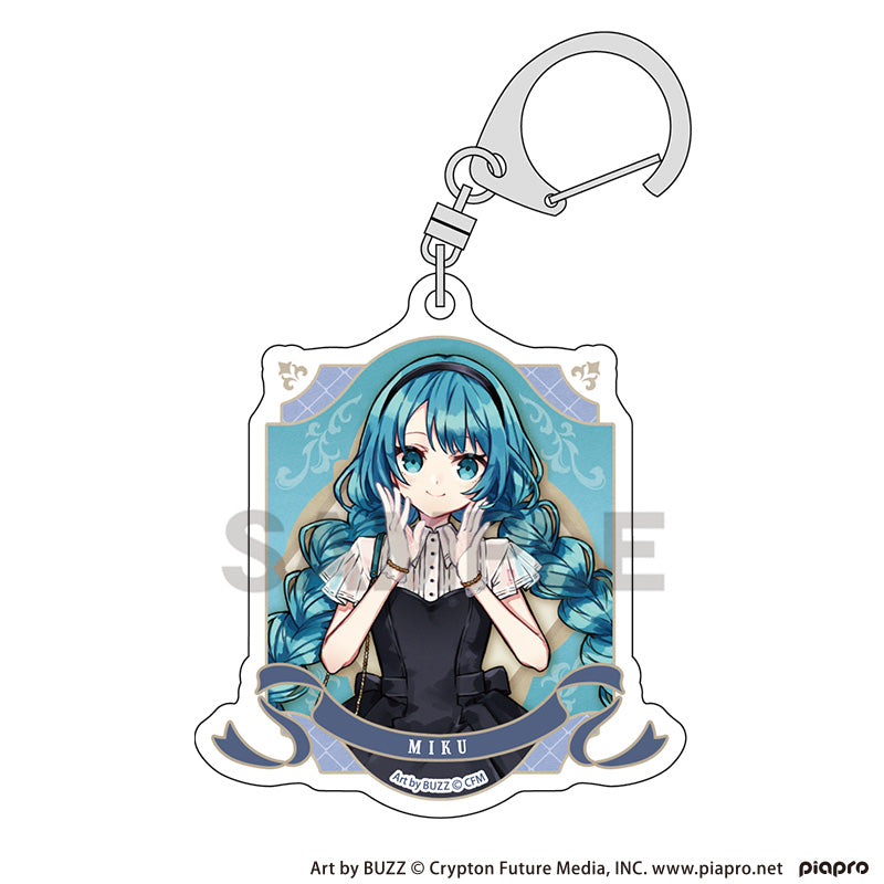 (Goods - Keychain) Hatsune Miku Acrylic Keychain Hatsune Miku Retoro☆Kobe 2025
