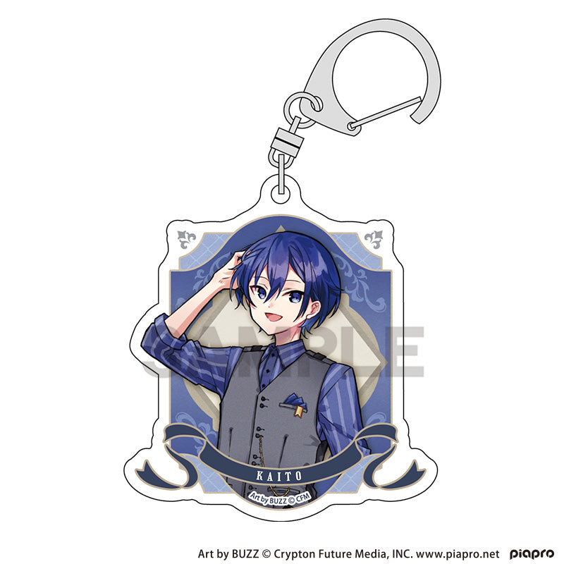 (Goods - Keychain) Hatsune Miku Acrylic Keychain KAITO Retoro☆Kobe 2025